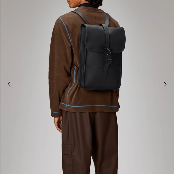 Rains Backpack Mini. Cute commuter backpack, water resistant. Used condition. - Picture 1 of 10